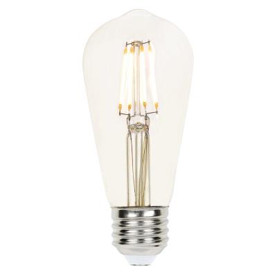 5 Watt (40 Watt Equivalent) ST58 Dimmable Filament LED Light Bulb