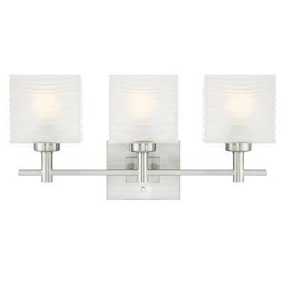 Alexander Three-Light Indoor Wall Fixture