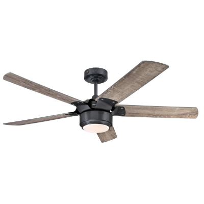 Morris 132 cm Indoor Ceiling Fan with Dimmable LED Light Fixture