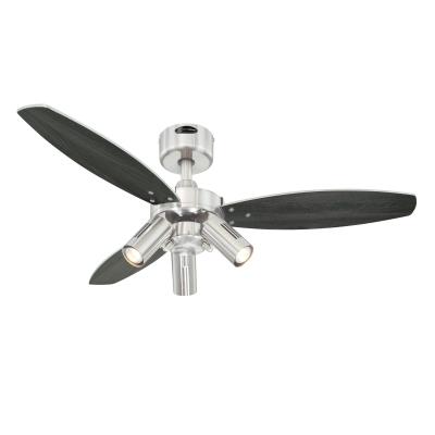 Jet Plus 105 cm/42-inch Reversible Three-Blade Indoor Ceiling Fan