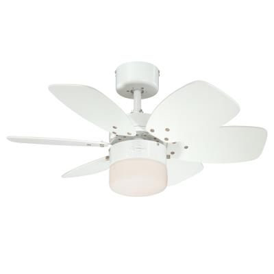 Flora Royale 76 cm/30-inch Reversible Six-Blade Indoor Ceiling Fan