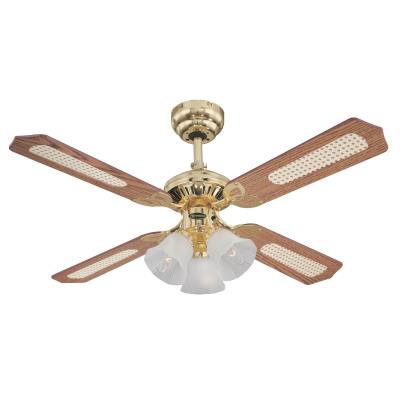 Princess Trio 105 cm/42-inch Reversible Four-Blade Indoor Ceiling Fan