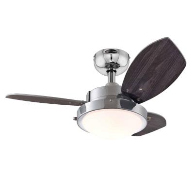 Wengue 76 cm/30-inch Reversible Three-Blade Indoor Ceiling Fan 