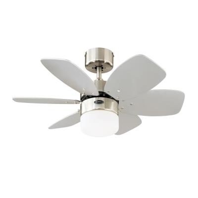 Flora Royale 76 cm/30-inch Reversible Six-Blade Indoor Ceiling Fan