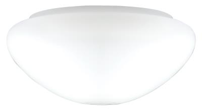 19,1 cm Opal Frosted Glass Mushroom Shade